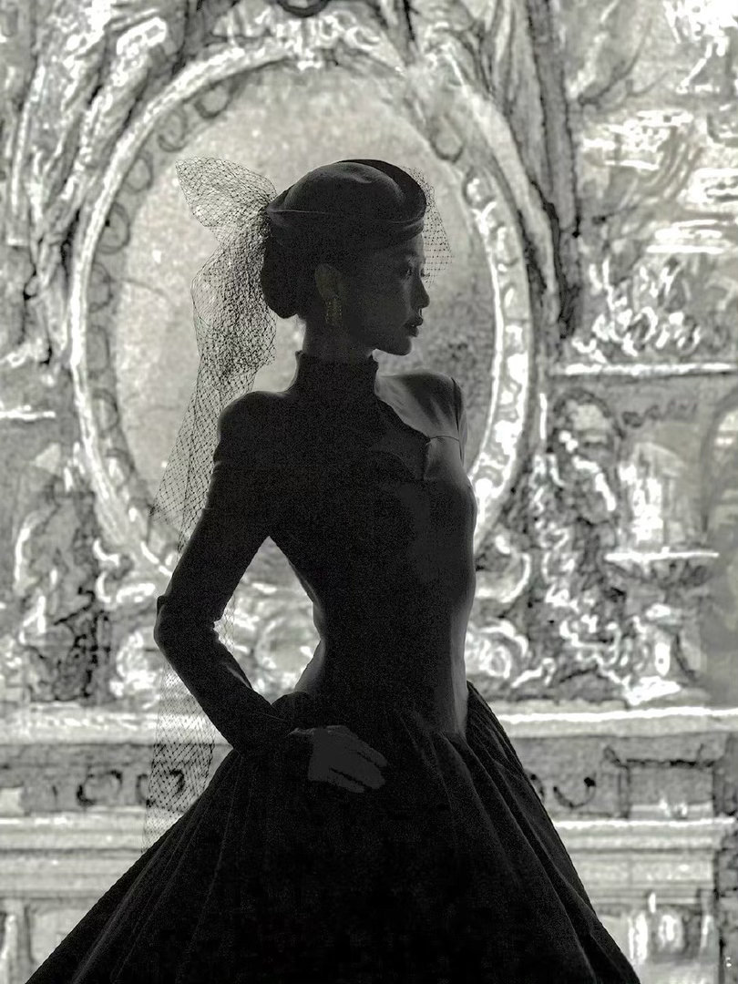 虞书欣网纱礼帽虞书欣复古名伶大小姐 怎么这么漂亮 