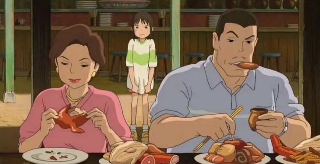 如果我是千寻的话，在这一幕就会变成3只猪然后电影就结束了😭 