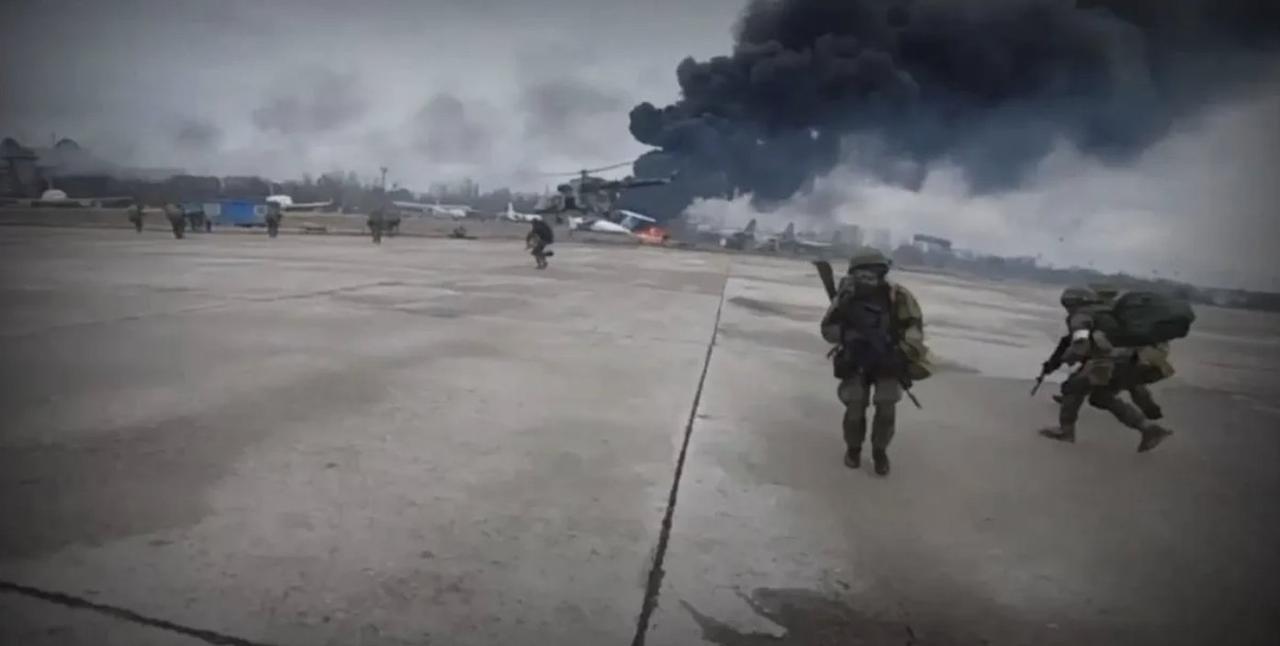 霍斯托梅尔机场之战，可以说是乌克兰战争一开始最关键、也最惊险的一场仗。

战争还