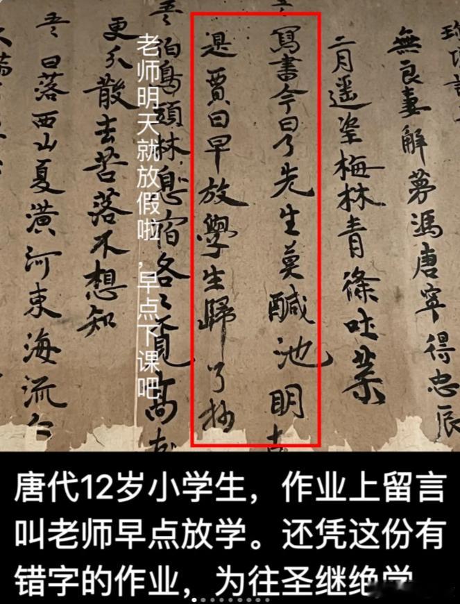 历史就是如此奇妙。文化的传承，有时并不在庙堂之上，而是在一个孩子的作业本里。《论