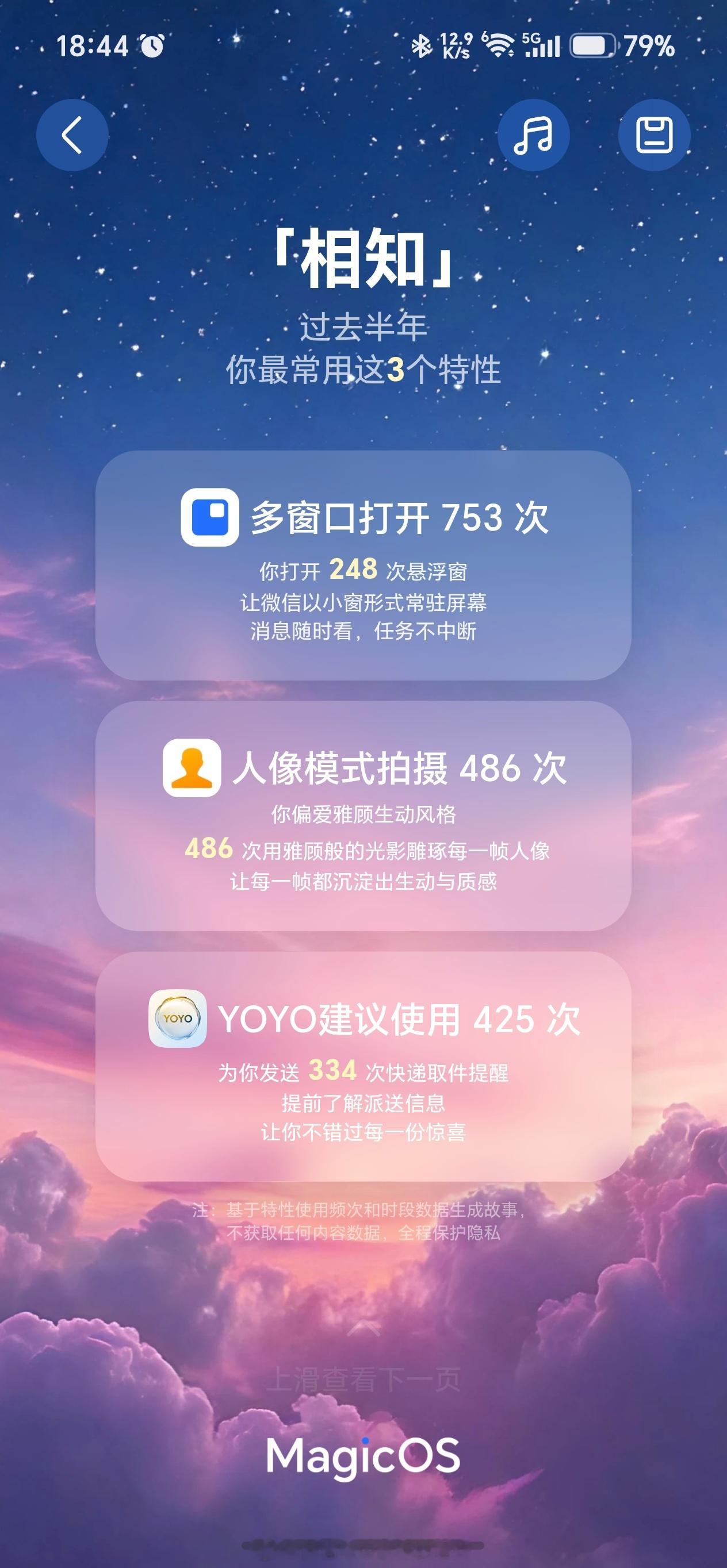 还记得你是什么时候使用的荣耀设备吗？升级了荣耀MagicOS11后，推送的最有回