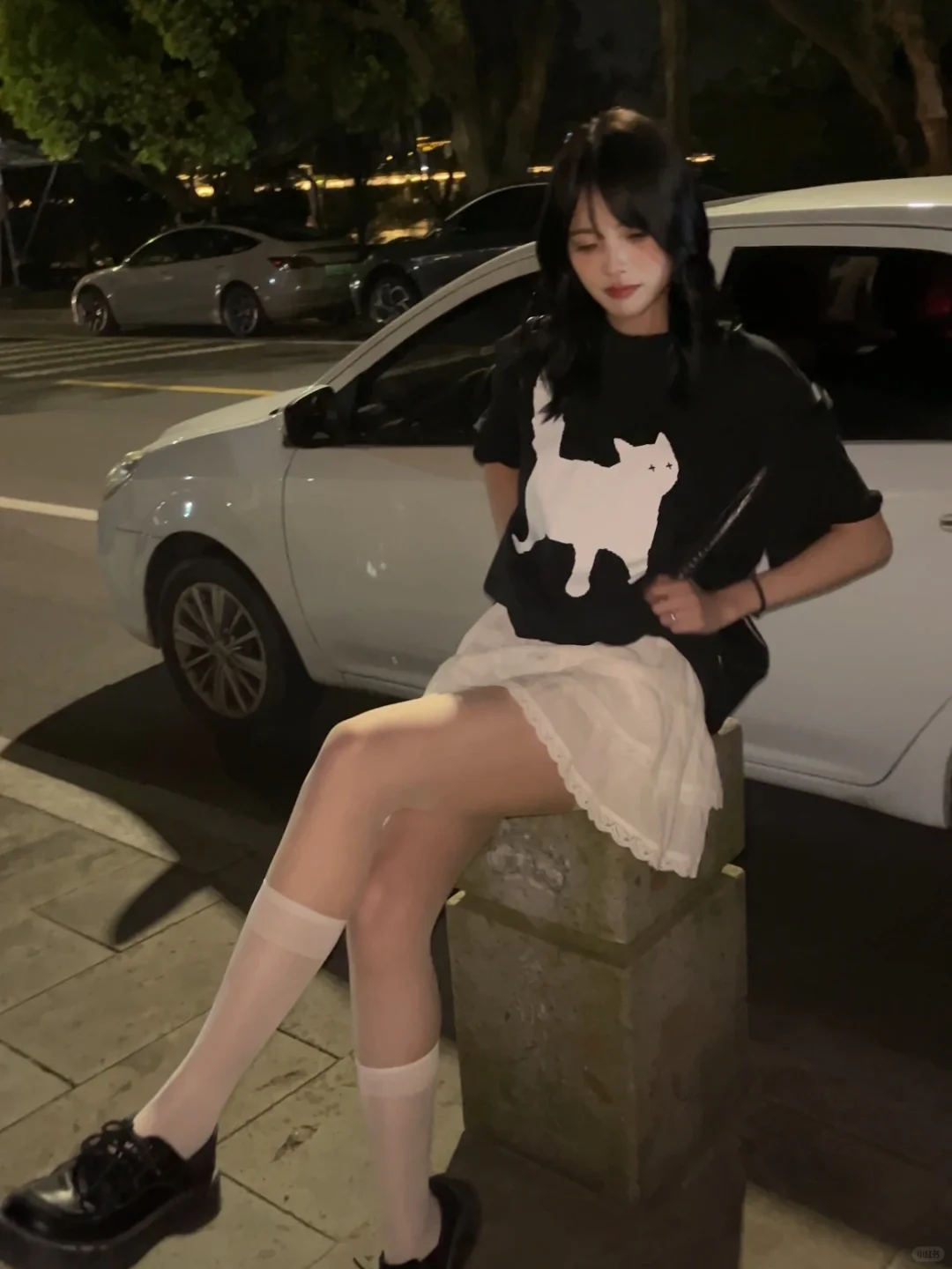 猫猫印花好可爱好喜欢