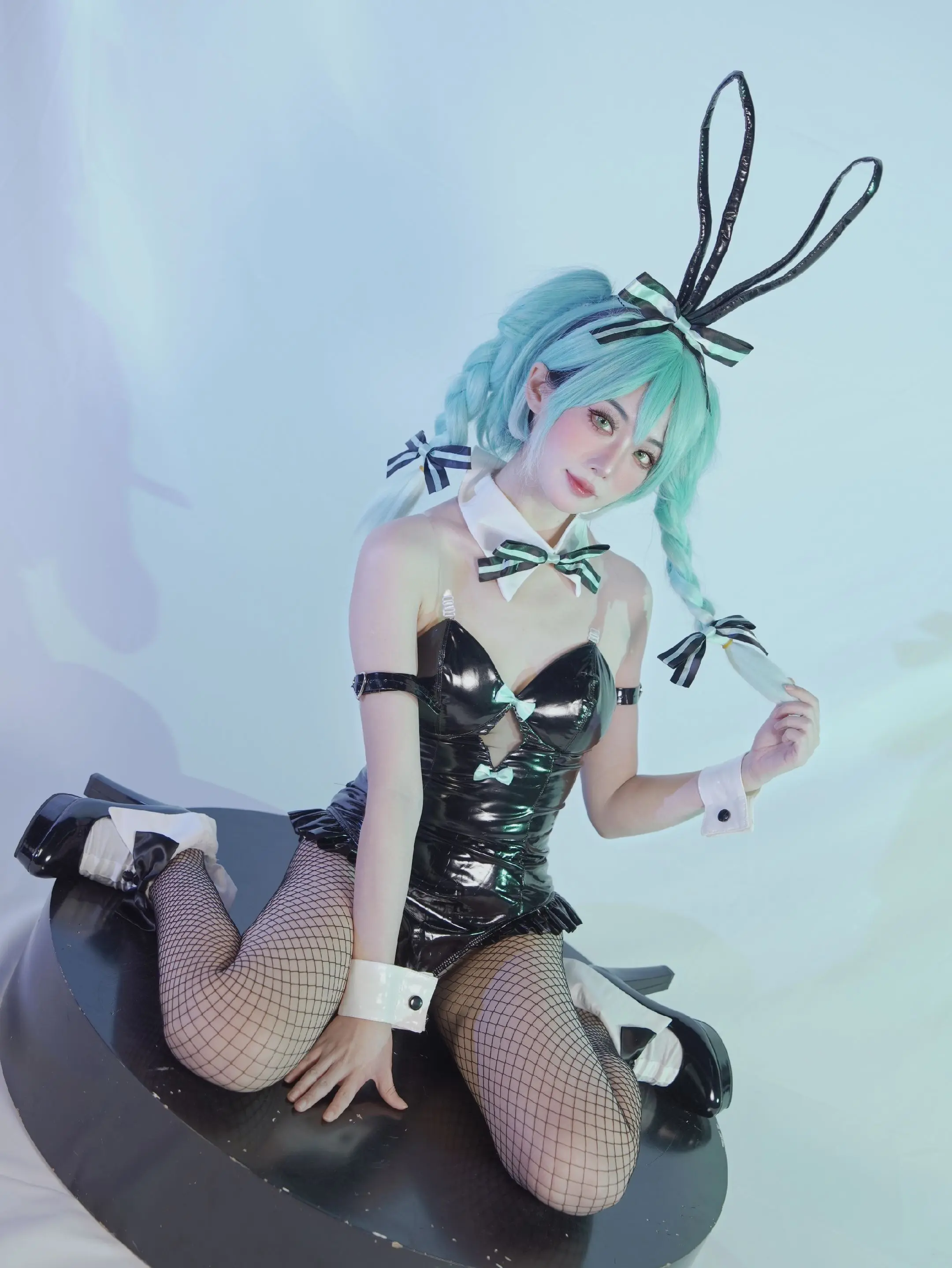 初音未来兔女郎cos