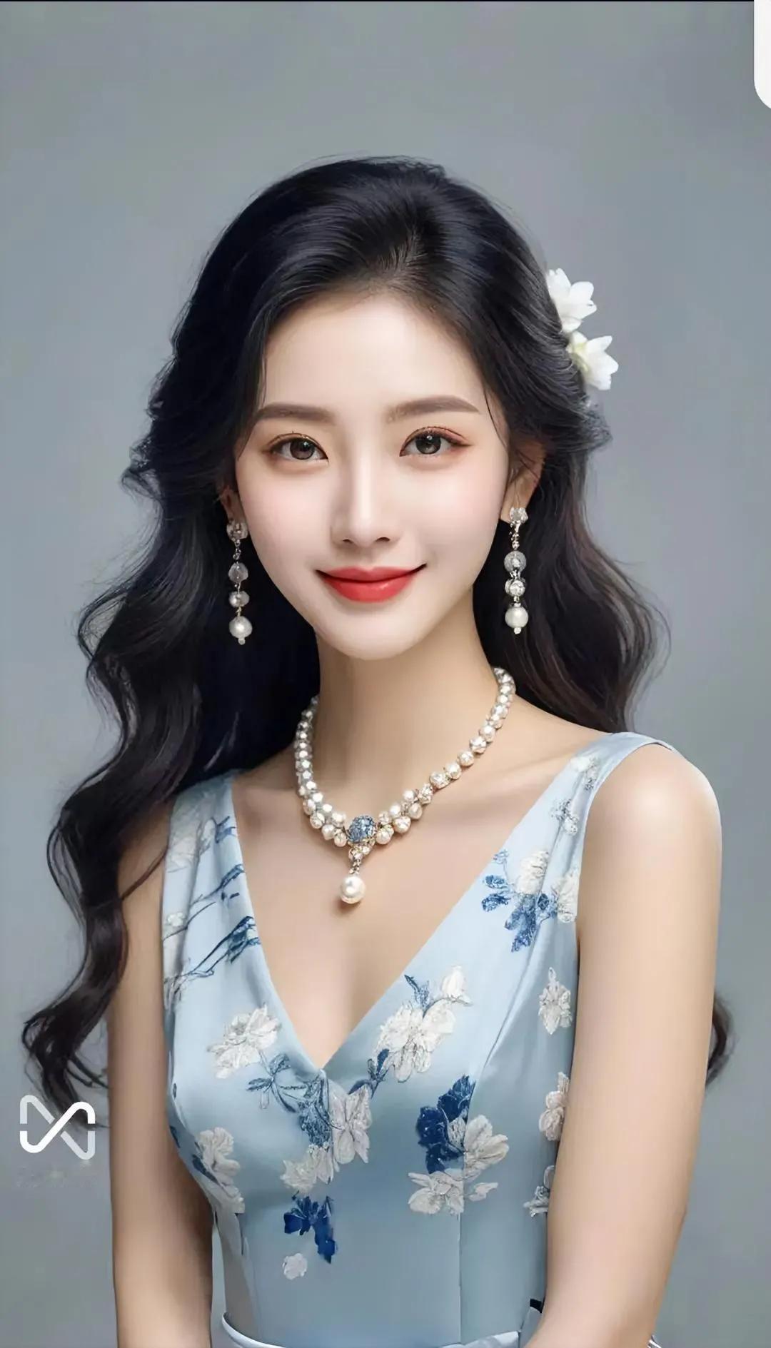 美丽的仙女，美的令人心醉#分享动人佳人# #欣赏绝世佳人# #风姿绰约美佳人#