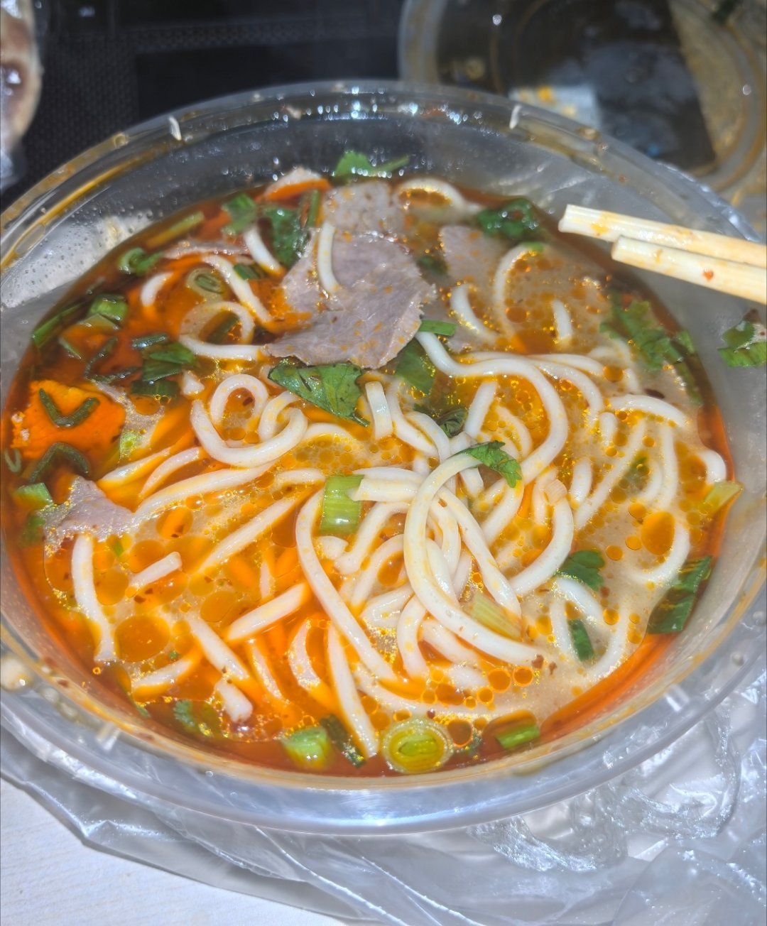卧槽好好吃特么绝世美味的牛肉面 ​​​