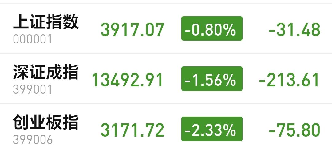 基金：判断市场有没有见底的信号
下午开盘以后指数小幅度震荡向下，创业板指下跌幅度