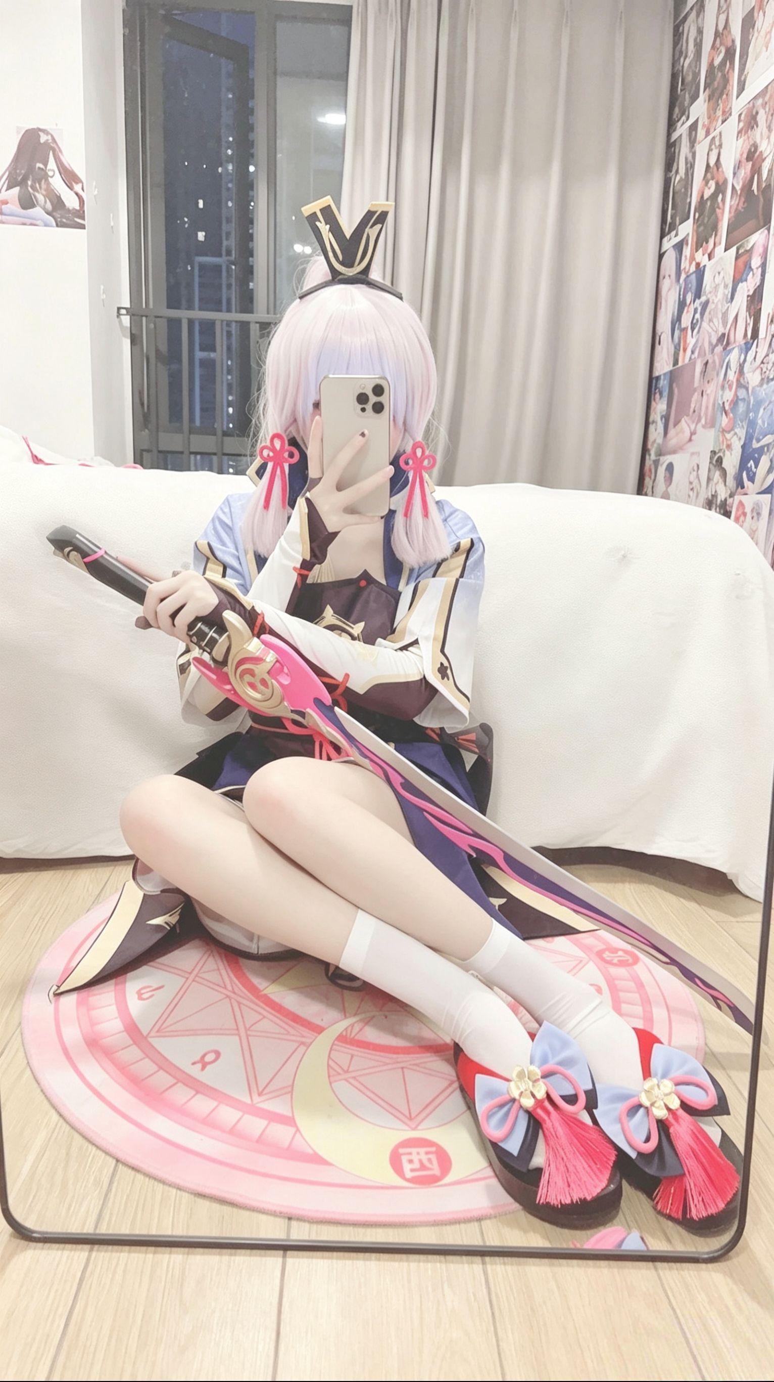 原神。神里绫华cos