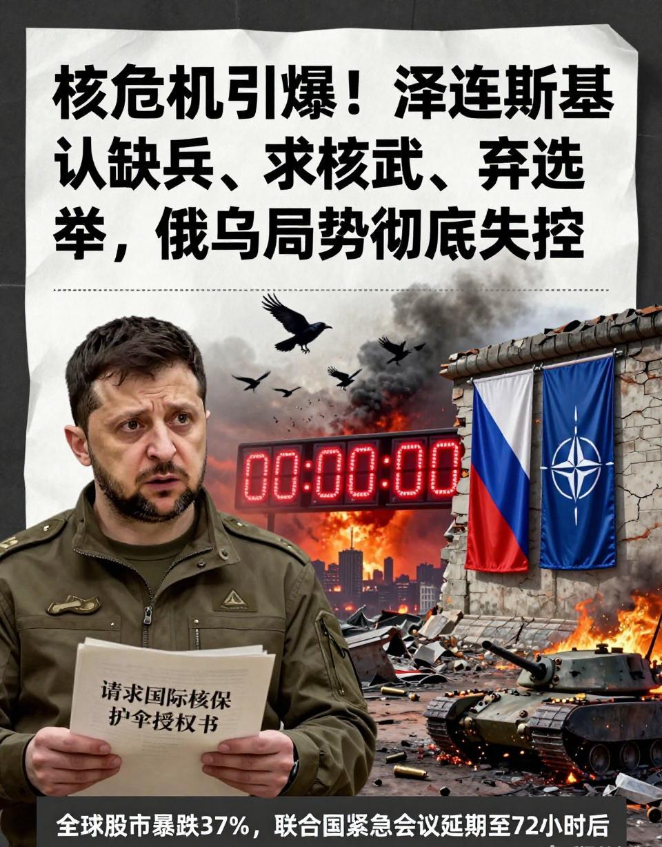 乌克兰正面临开战以来最危险的时刻。泽连斯基2月27日对媒体坦言，乌军兵力短缺问题