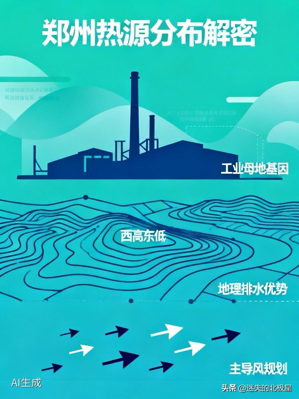 郑州热源为啥全在西边？真相让人意外！

你知道吗？郑州80%的供热都来自西部，东