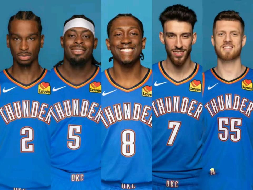 今年常规赛全部结束，雷霆64胜还是联盟最强球队，特别是他们的年龄太青春了。

亚