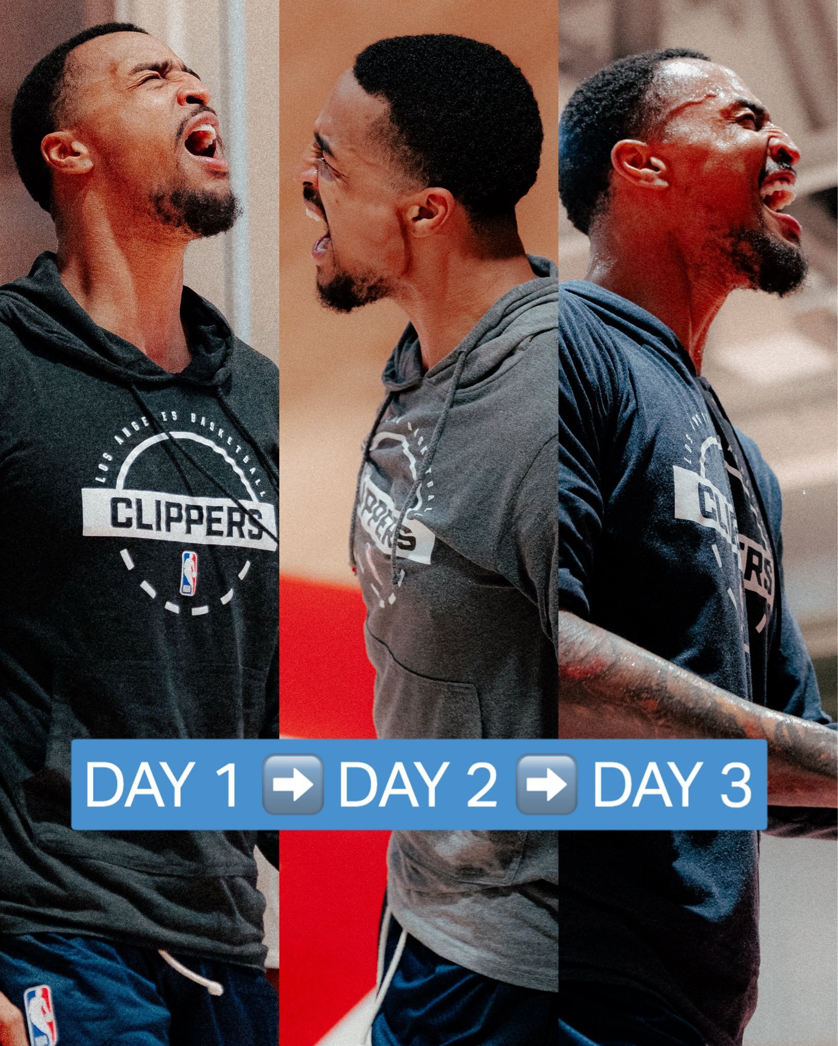 就喜欢这么有活力的球员[加油][加油]洛杉矶快船 ​​​