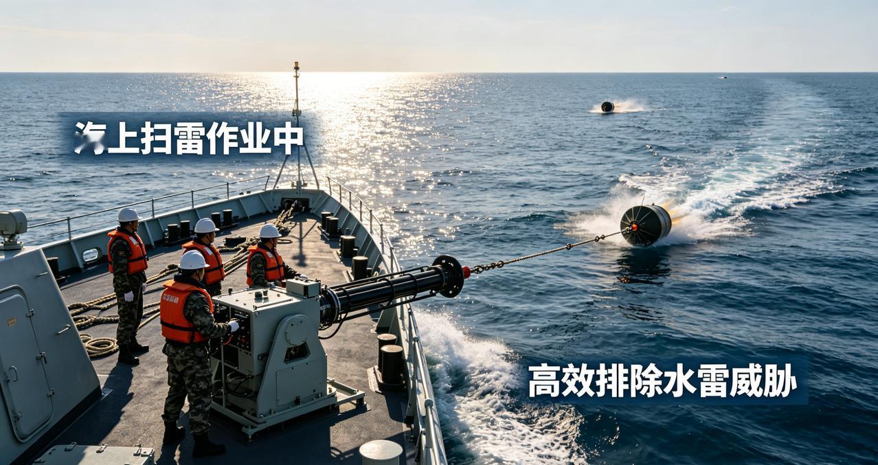 大海里的“排雷工兵”：一艘千吨小船，为什么能让航母战斗群不敢动？
我跟踪海军装备