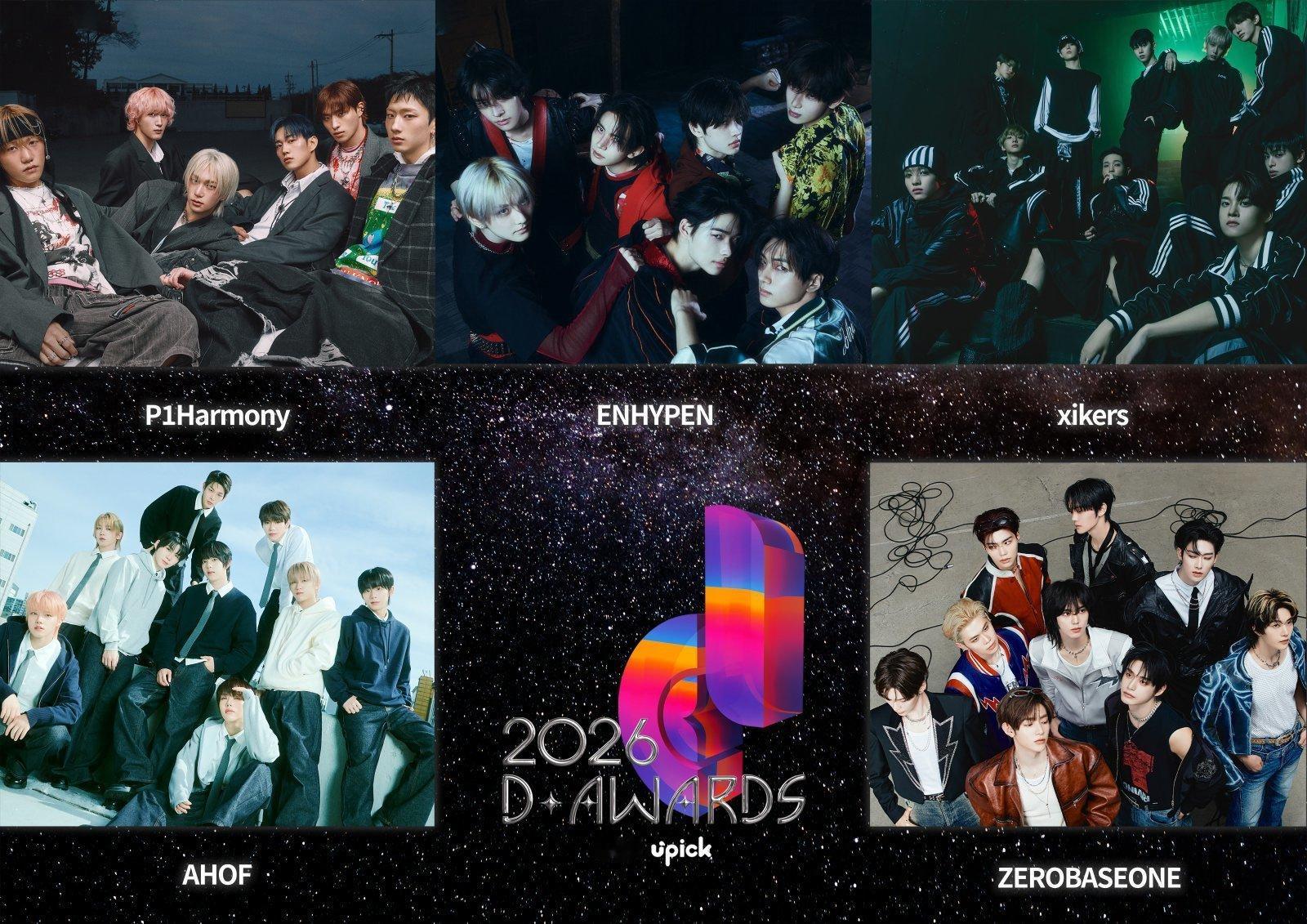 《D AWARDS》首轮出演阵容公开，2月11日举行P1Harmony、ENHY