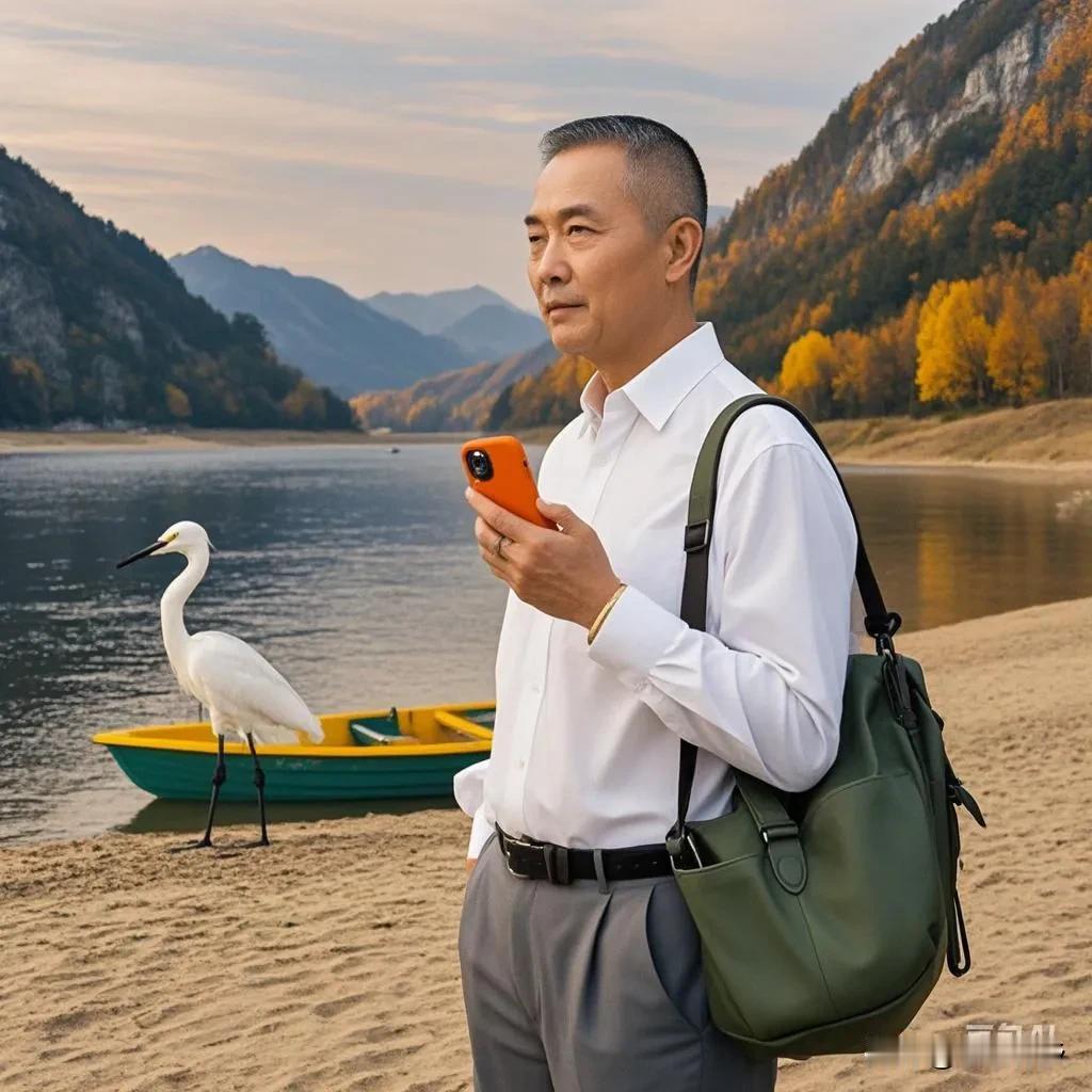 《风景》
   柳叶风中落，
   轻风逐浪波。
   码头洗衣裳，
   少妇