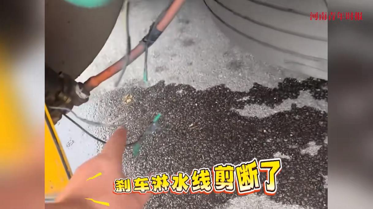 “严查到底！”9月14日，甘肃平凉，一货车司机开到当地等货时，因为太困了就找了个