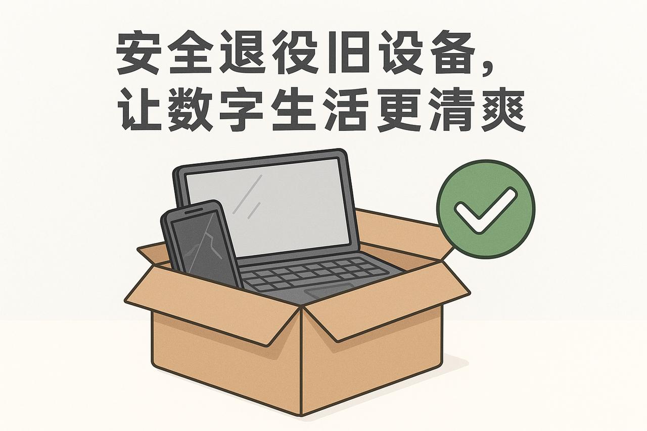 “数字断舍离”：让旧设备体面退场

情怀和理性常常冲突：把第一部智能手机扔掉不容
