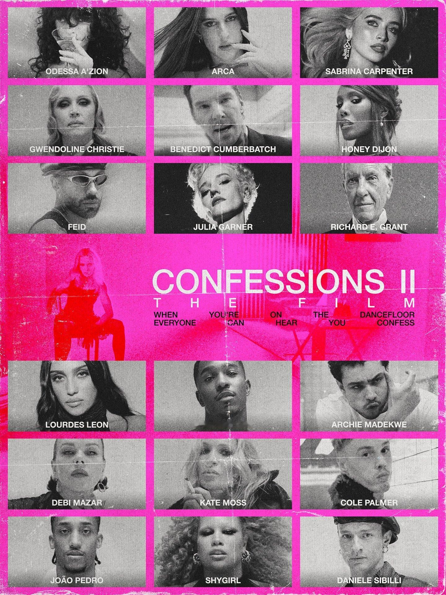 Madonna 发布第十五张录音室大碟『CONFESSIONS II』视觉大电影