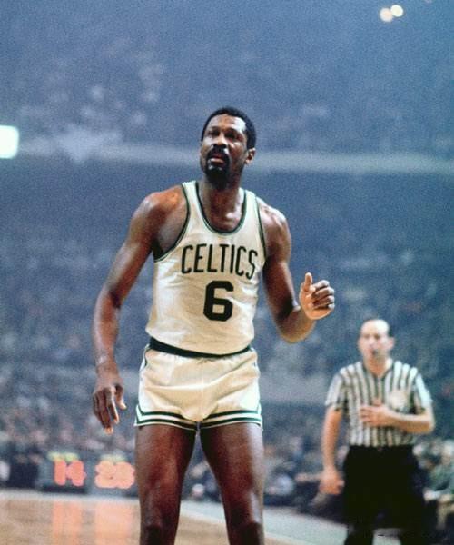 NBA历史打球最硬的十大球星！看看你喜欢的球星上榜了吗？
 
1. 比尔‑拉塞尔