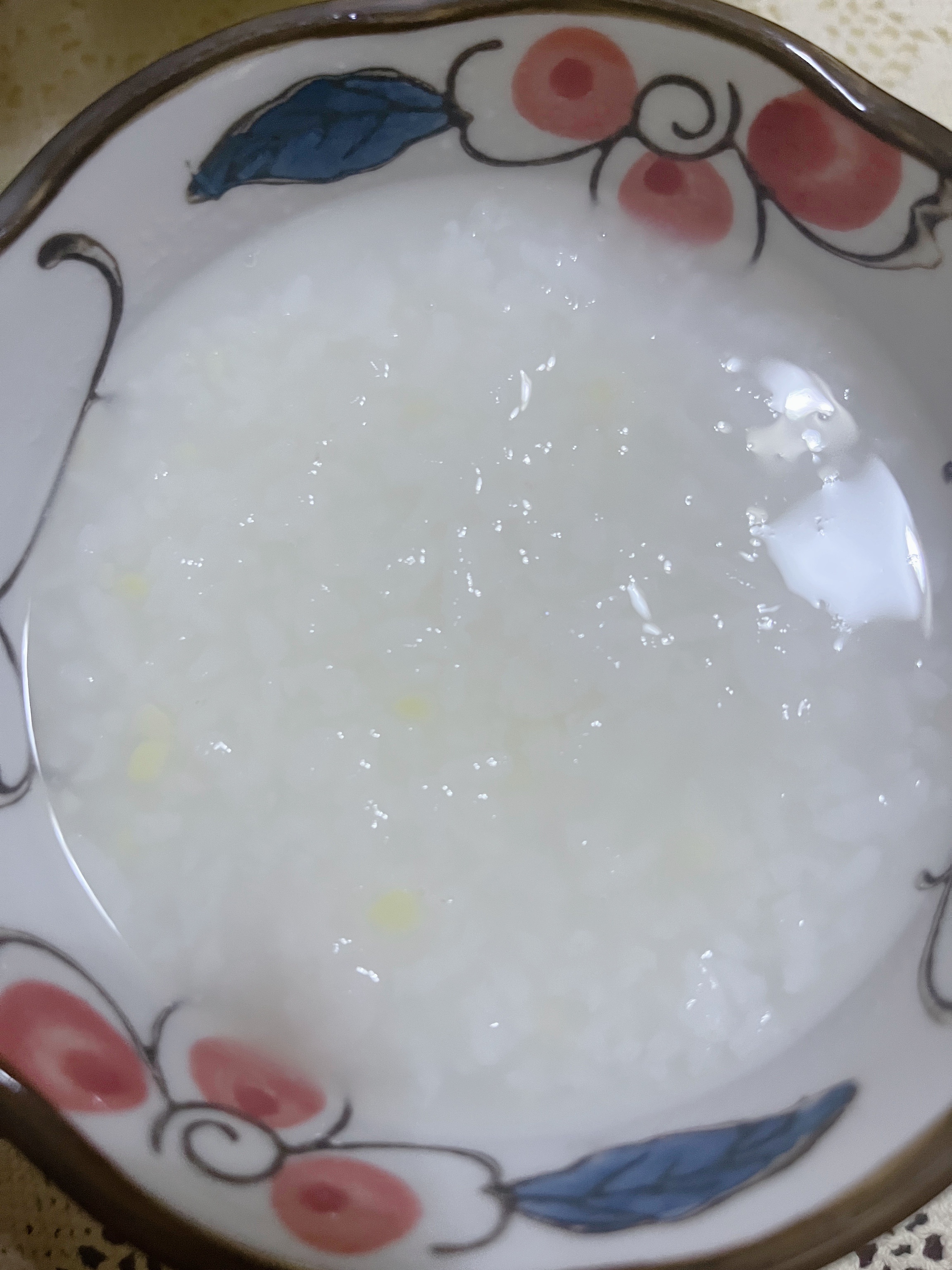 我的中国胃真的很喜欢这种无营养全碳水越吃越胖的早饭白粥泡菜豆腐乳花生米 