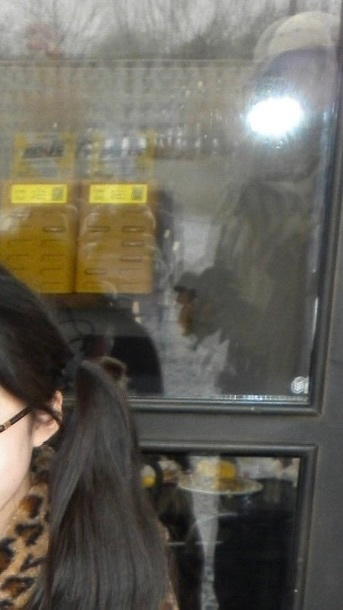 把黄杨钿甜抓回来给甜甜圈拍照 