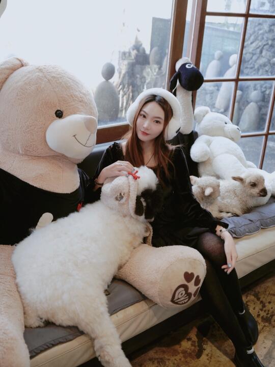JEJU！济州岛抱到了活的小羊肖恩🐑