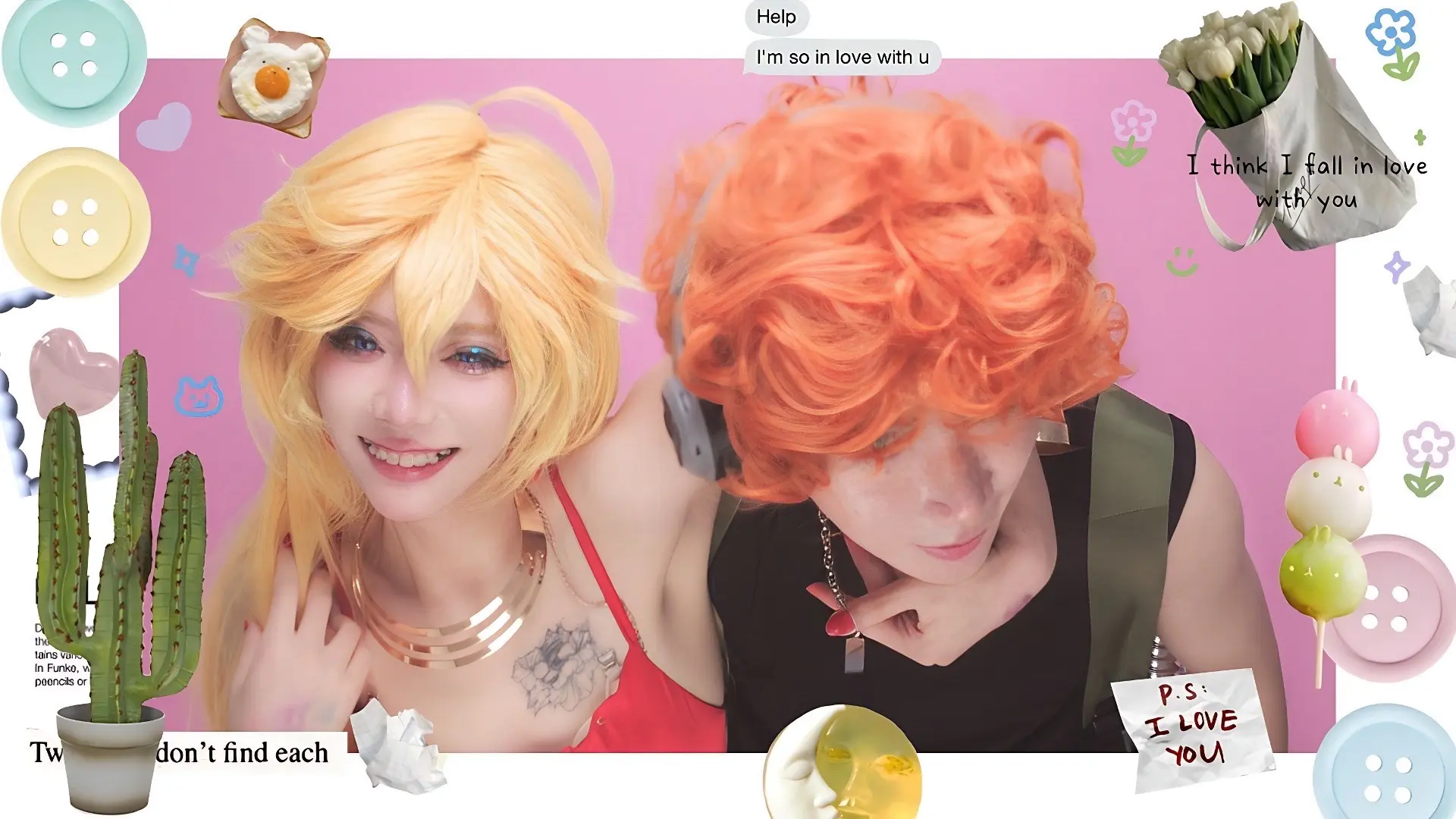 也是和男明星拍上了