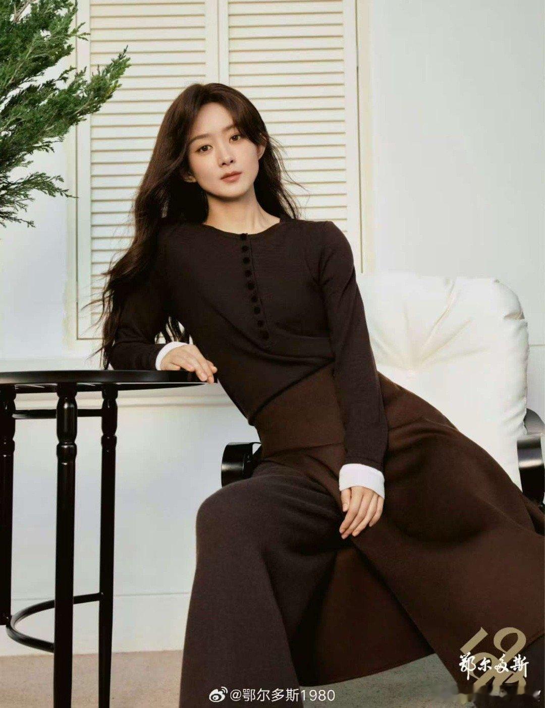 赵丽颖初秋高质感妆容 11 杨单给赵丽颖化的初秋高质感妆容赵丽颖初秋高质感妆容，