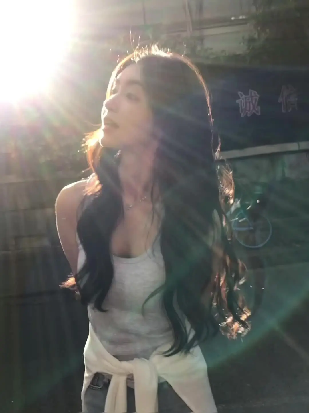 透过阳光