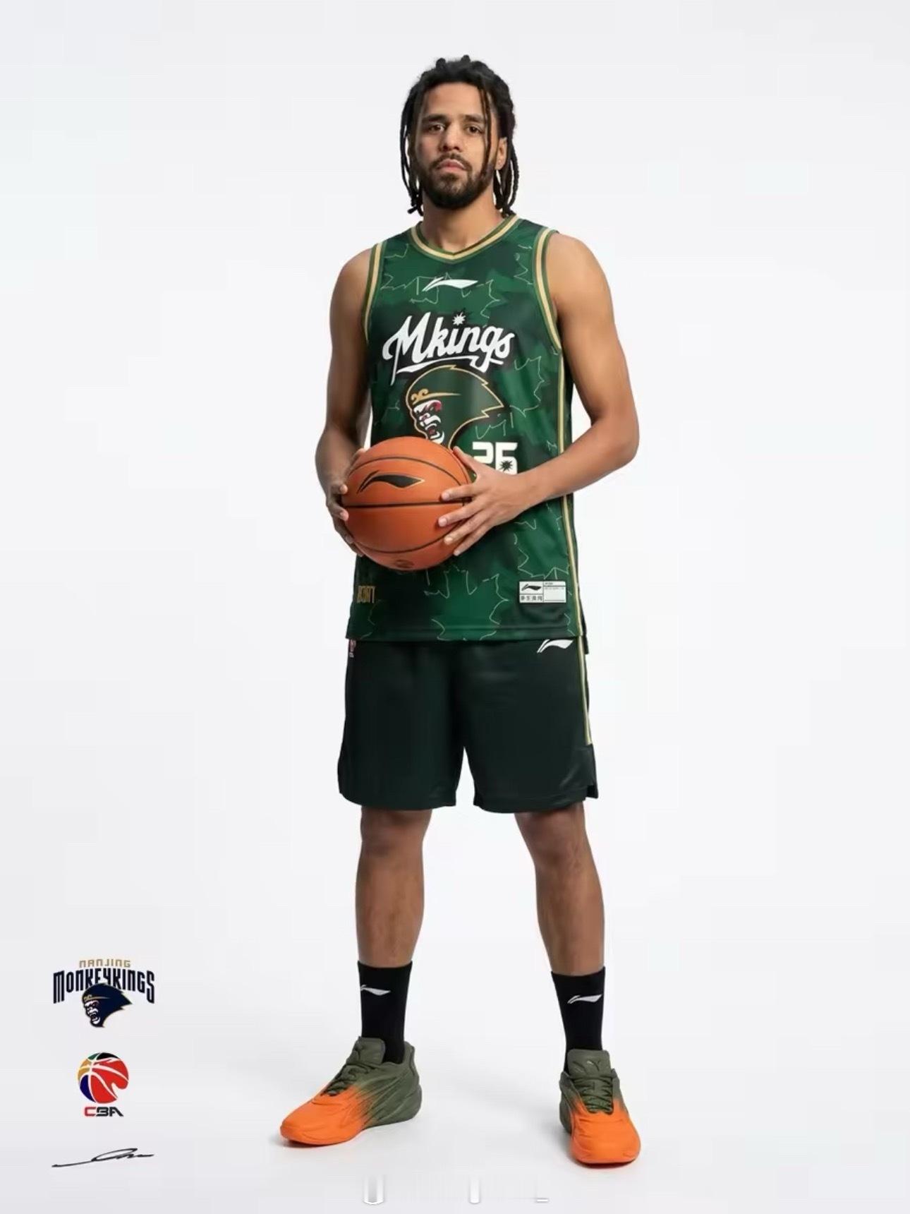 J.Cole CBA定妆照公开🔥终于要上场了！明天首秀！J.Cole