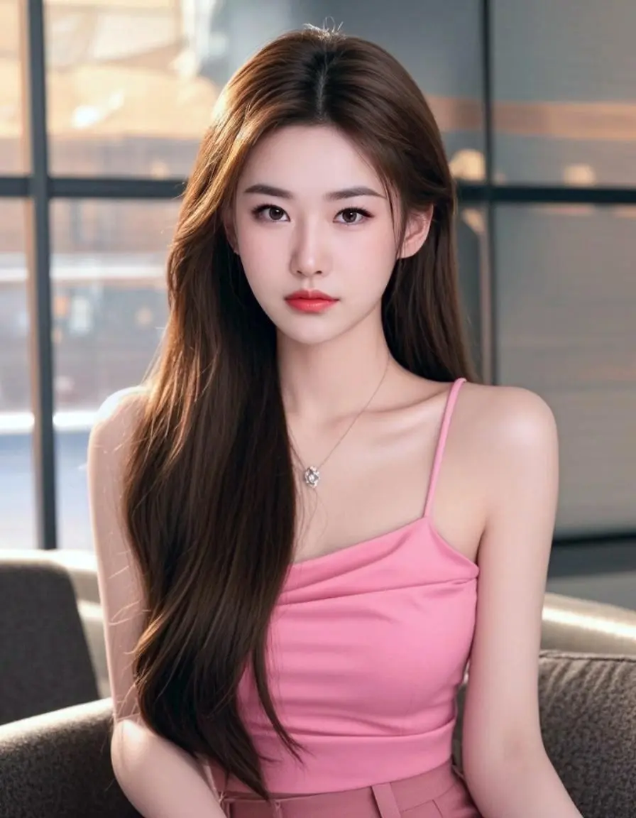 AI粉色甜心写真