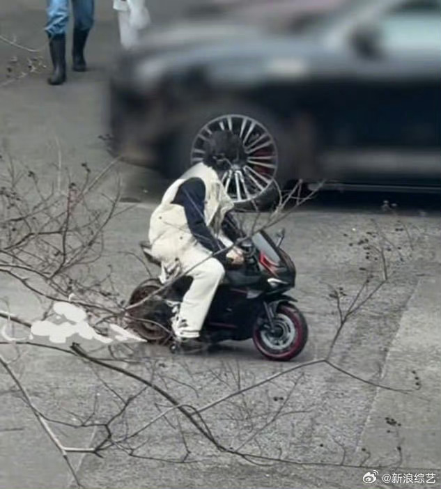 贺峻霖的摩托山路十八弯五十公里桃花坞喜提桃花坞小摩托！车身虽小，气场全开，绕来绕