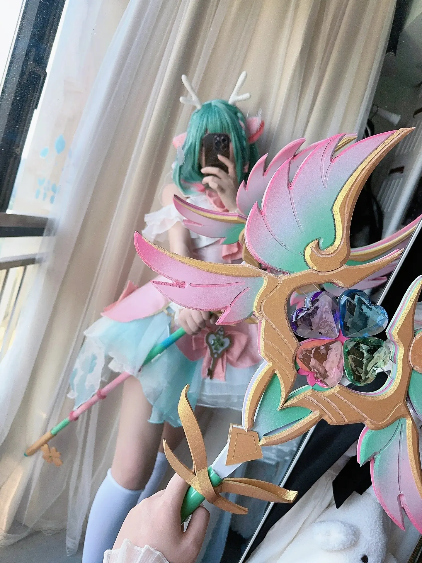 巴啦啦小魔仙变身！瑶～没见过170的瑶妹叭，哈哈哈哈(〃'▽'〃)～
