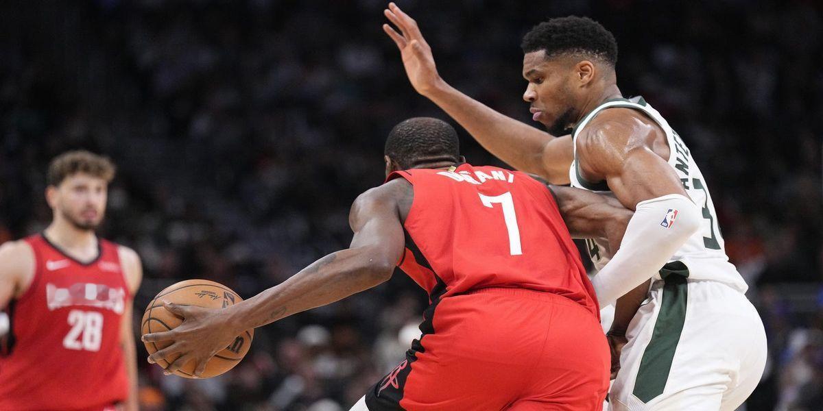 Tim MacMahon：“说到字母加盟火箭的流言，我只想说，绝无此种可能，因为