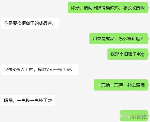 闲置银镯，无论是换新还是加工，都亏得慌

你好啊，我是小舟姑娘。

家里有2个闲