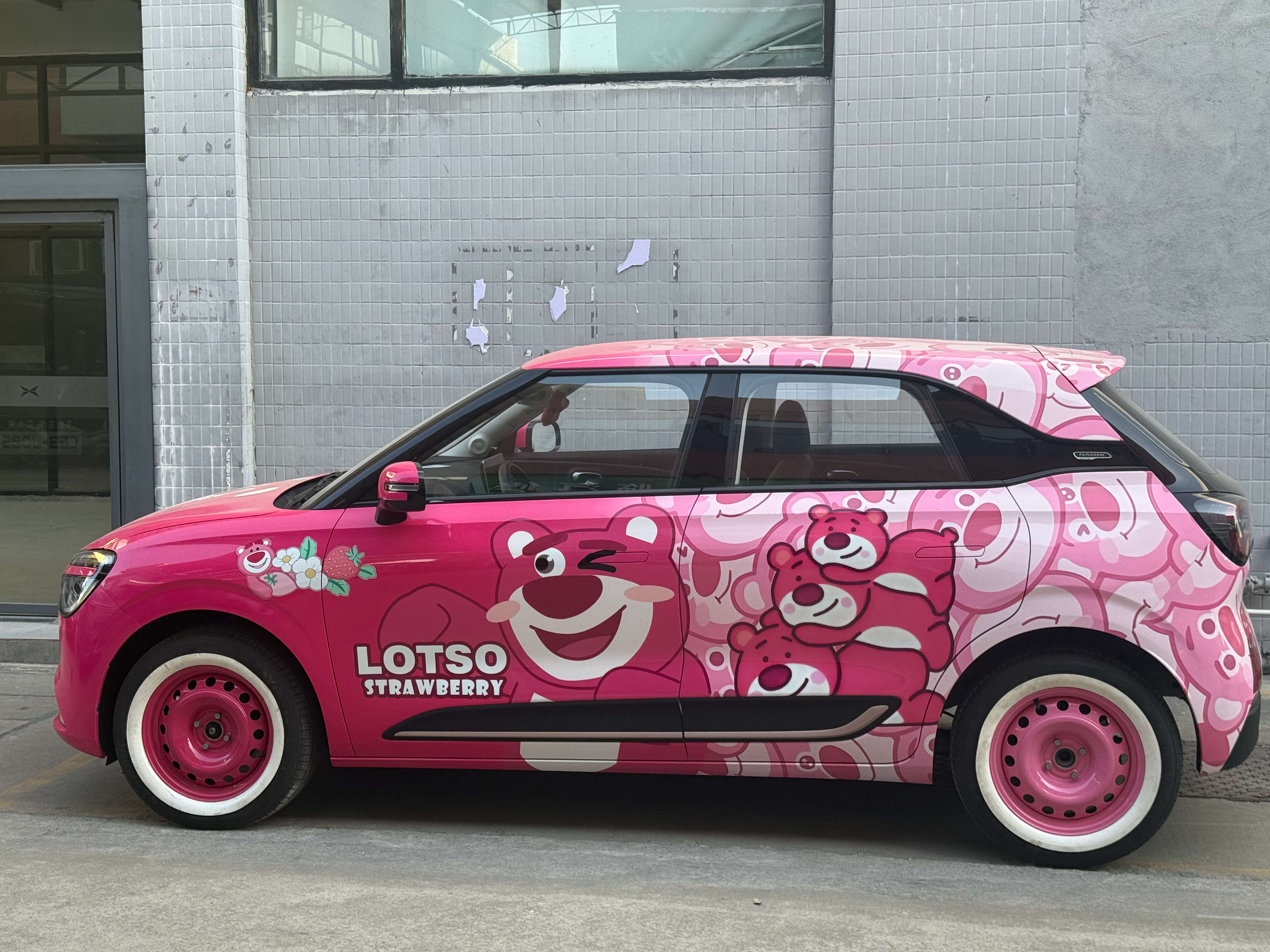 第一阶段改装完成，现在开去学校接女儿放学不知道她看到，会是怎样的反应？ 