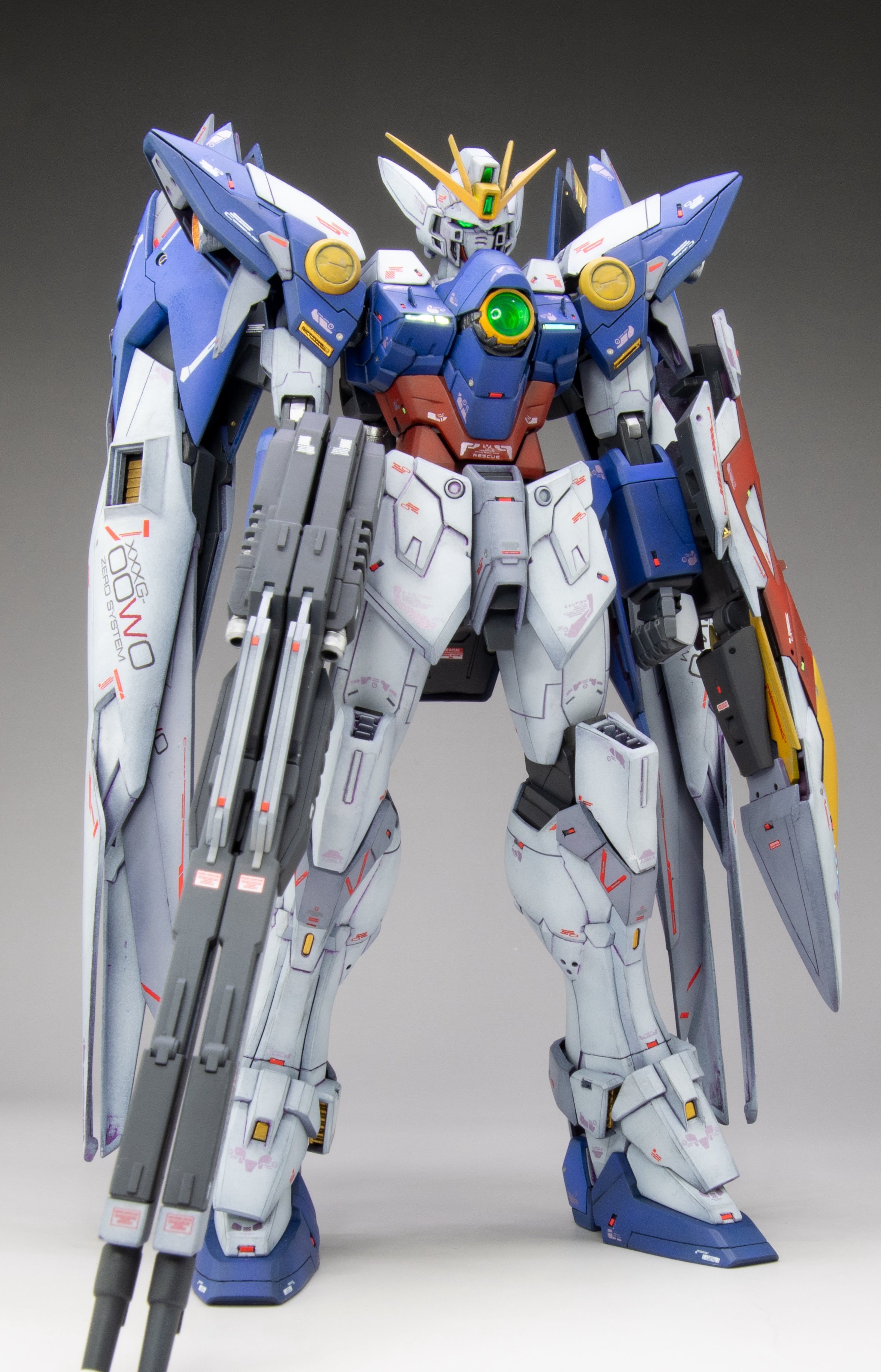 MG飞翼高达零式（by ノーザンモデラー）高达模型[超话]高达模型 ​​​