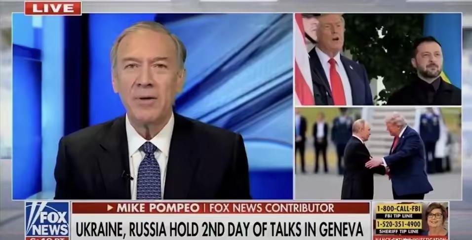 美国前国务卿蓬佩奥今天写道：“没有任何理由相信，普京会在除俄罗斯胜利之外的任何条