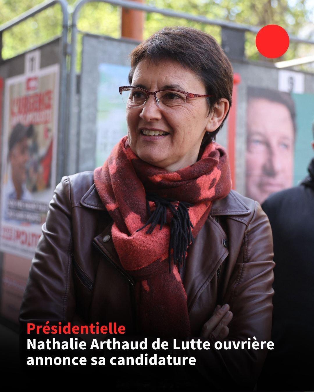 海外新鲜事 法国极左翼政党“工人斗争”（Lutte ouvrière）发言人纳塔