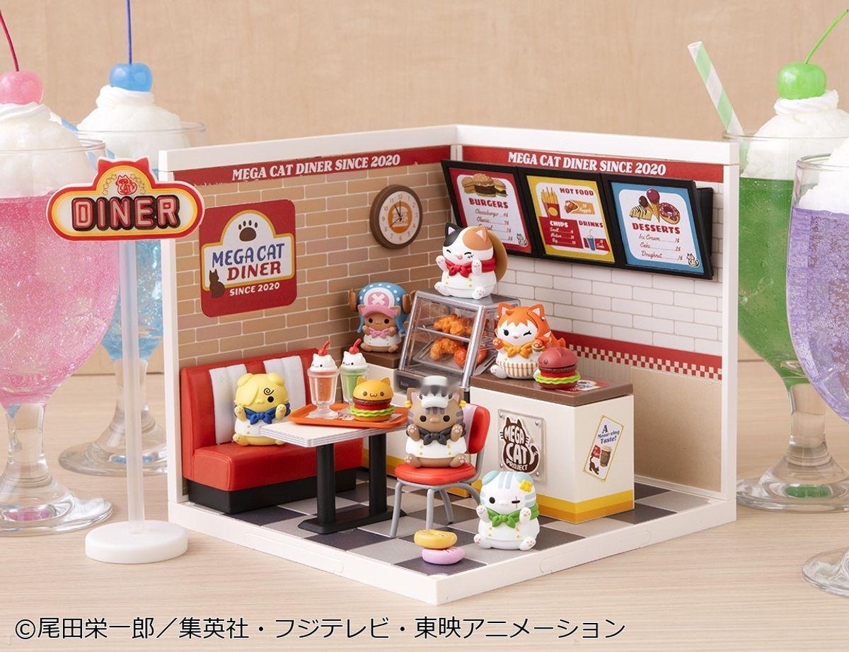 海贼王周边 【MegaHouse】「喵PIECE喵～！」5周年纪念企划！海贼王角