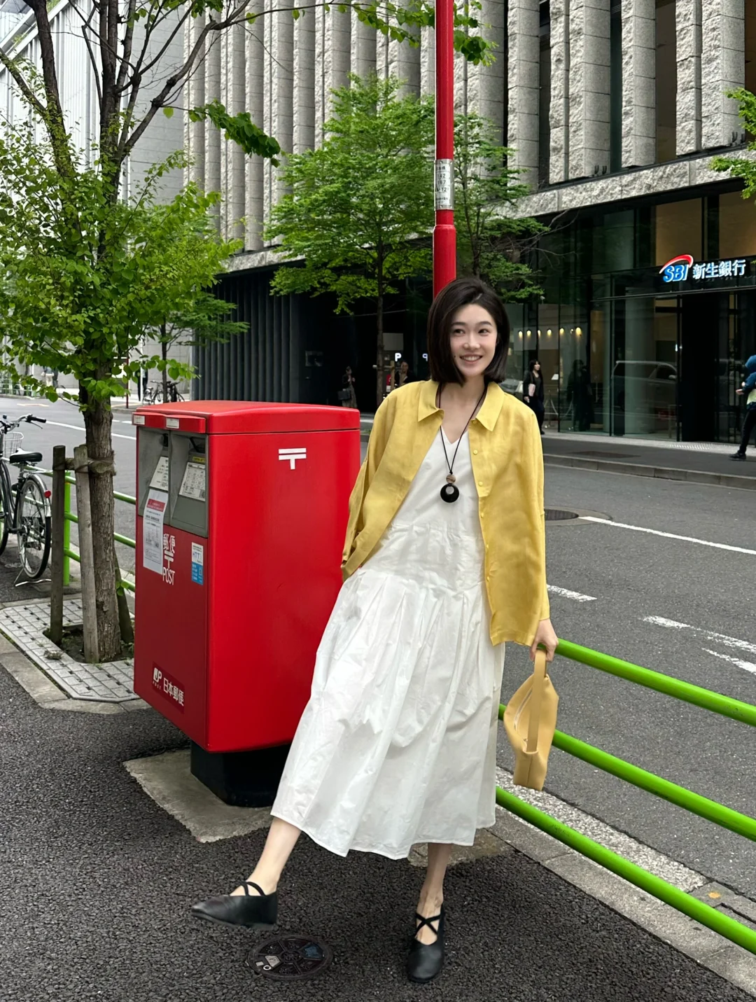 OOTD 今天穿的白色连衣裙