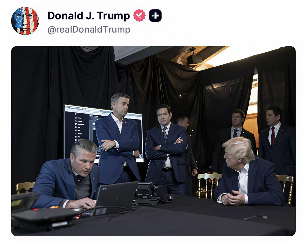 ​美国总统特朗普已经打破了他从未参加战争的总统，这时候要他亲自会在海湖庄园实施有