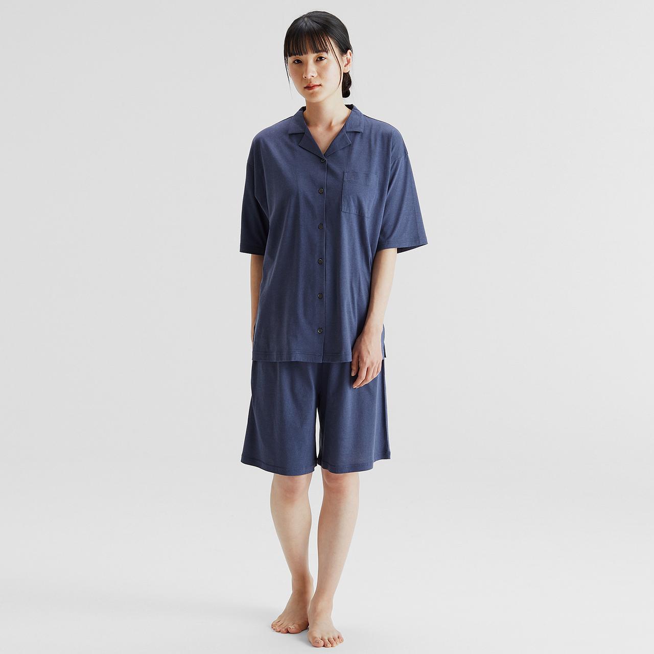 Liflance系列5008：女式棉丝短袖睡衣
商品编号：    5008
颜色