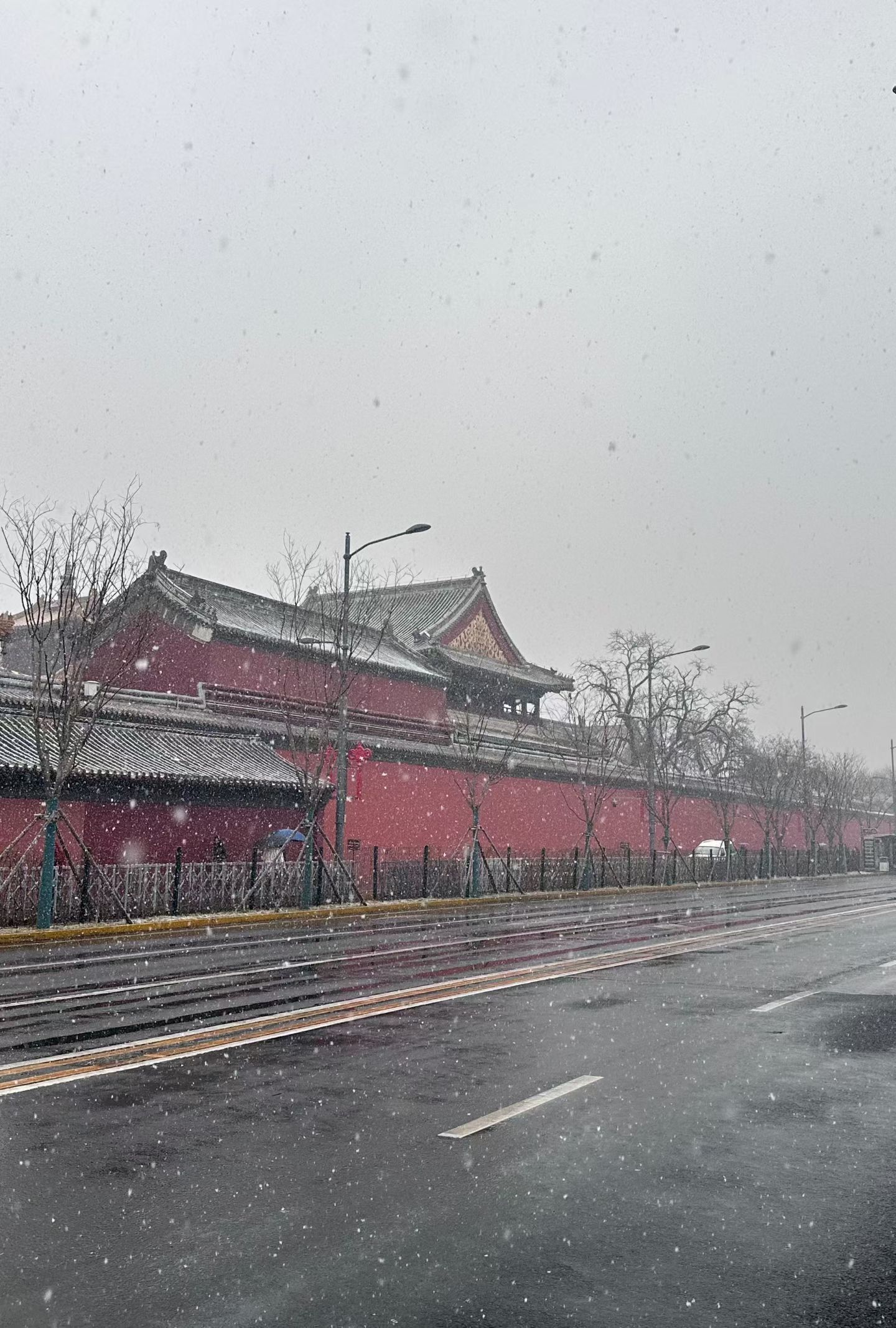 北京的雪真不小 从朋友圈看到这次北京雪真不小，而且天气比较寒冷；正巧到三亚呆一段