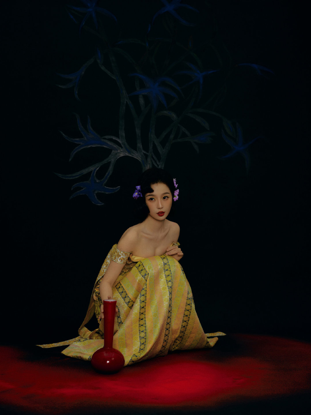 虞书欣油画里走出来的美女子虞书欣泰国活动造型图 虞书欣泰国活动造型图虞书欣