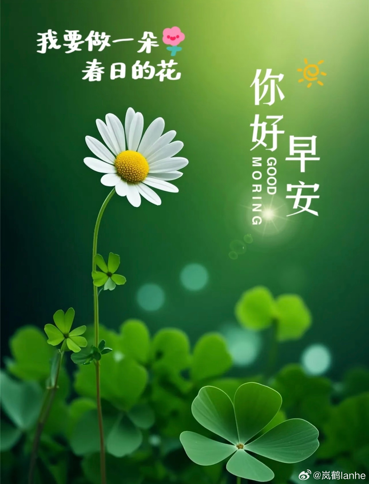 早安  hyr早安 生活的真谛，往往藏在平凡的日子里。愿你每天都有小确幸，心中常