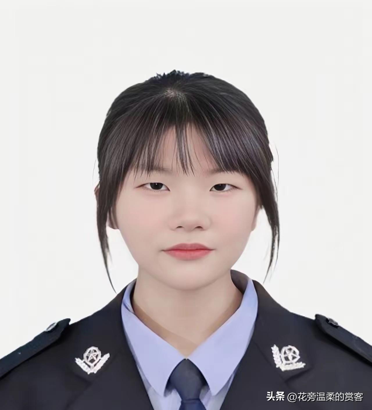黄思涵，是湖南永州蓝山县公安局执法办案区的一名辅警，2001年8月出生，2023