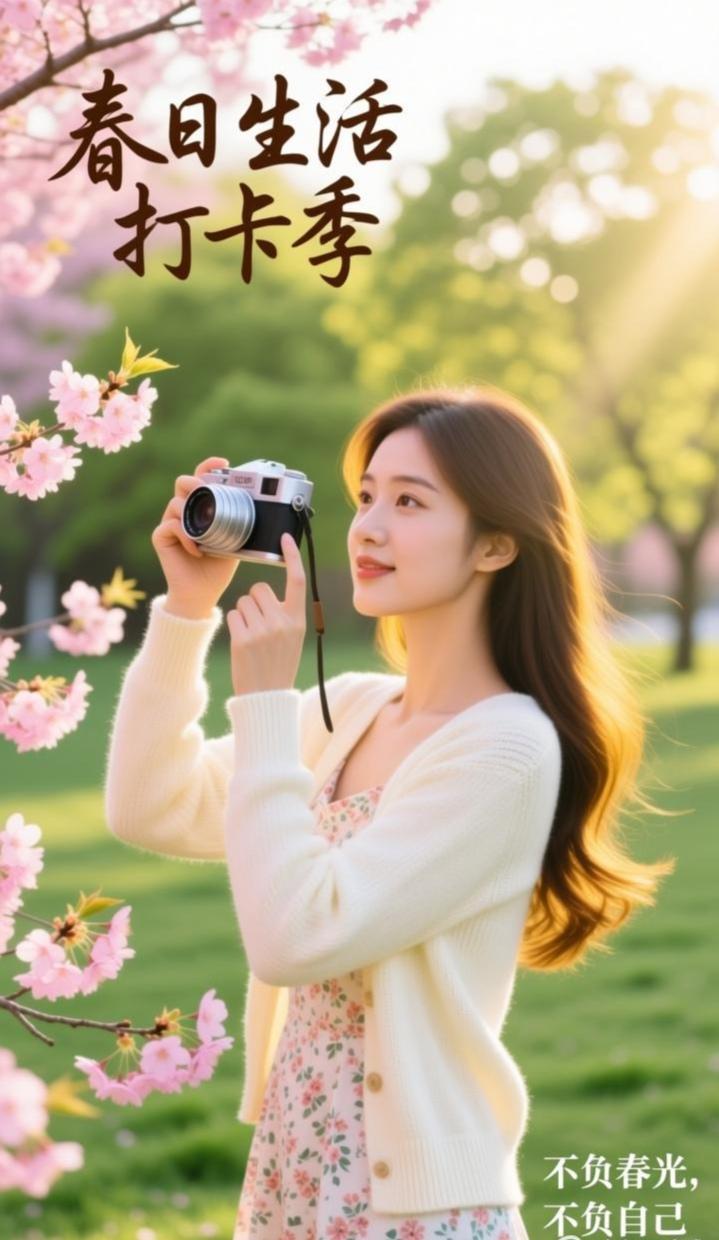 春光正好，微风不燥，正是“春日生活打卡季”最好的开场。🌸
趁着这满园春色，不妨