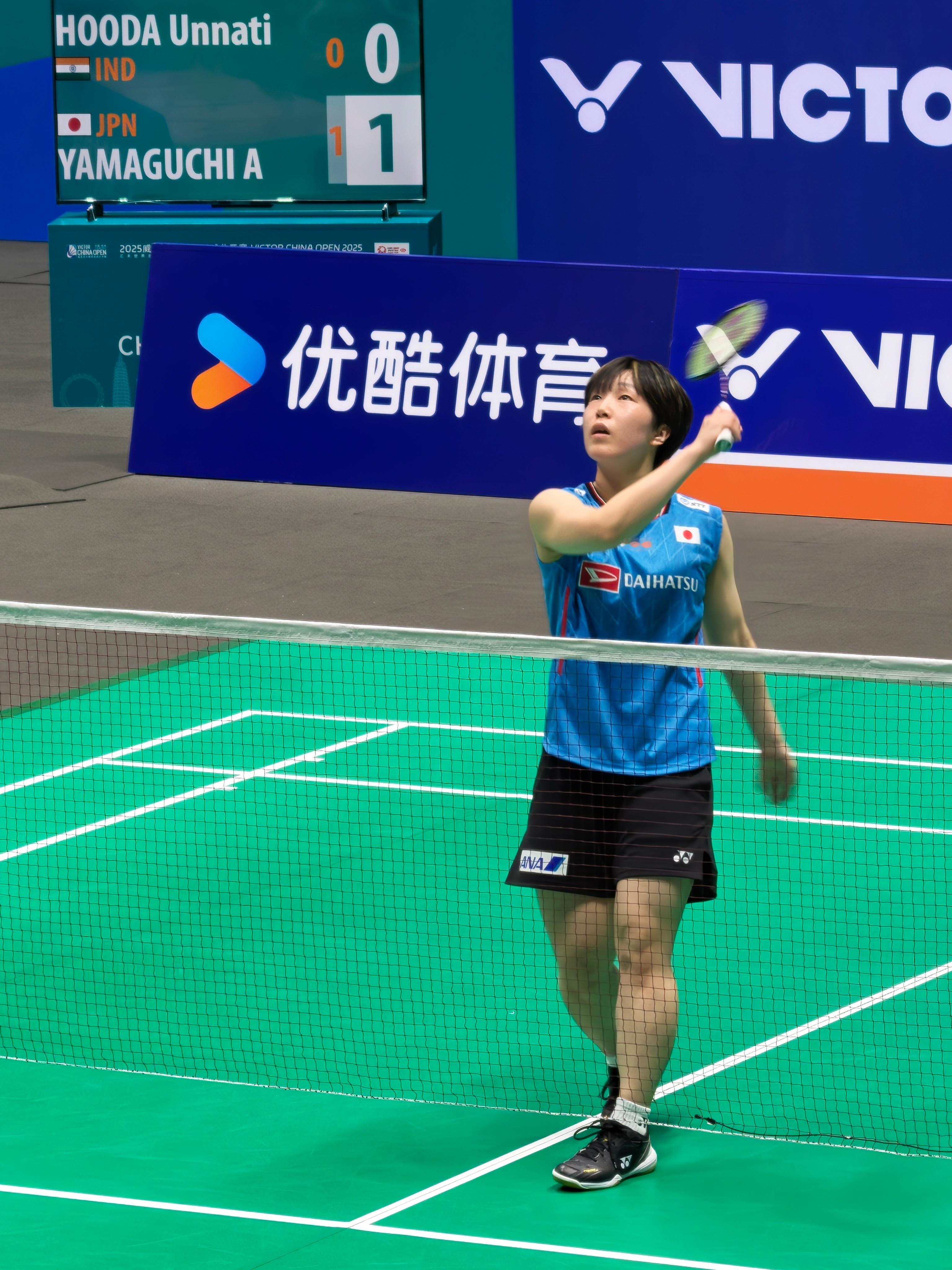 山口茜🇯🇵 21-16、21-12 🇮🇳胡达半决赛：王祉怡🇨🇳 vs