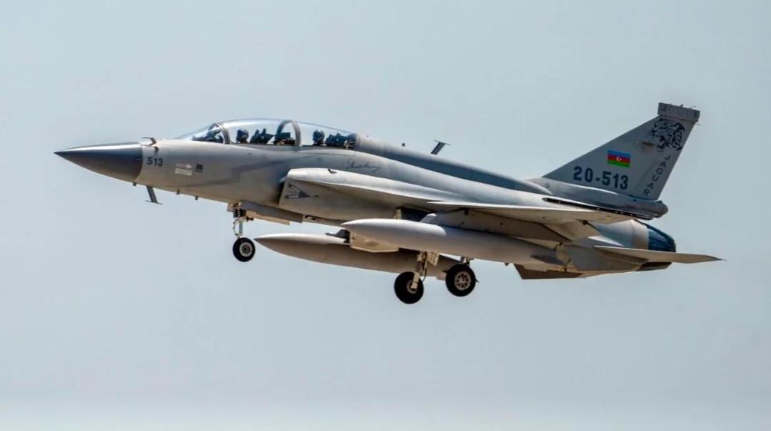 阿塞拜疆空军的JF-17 Block 3“枭龙”战斗机