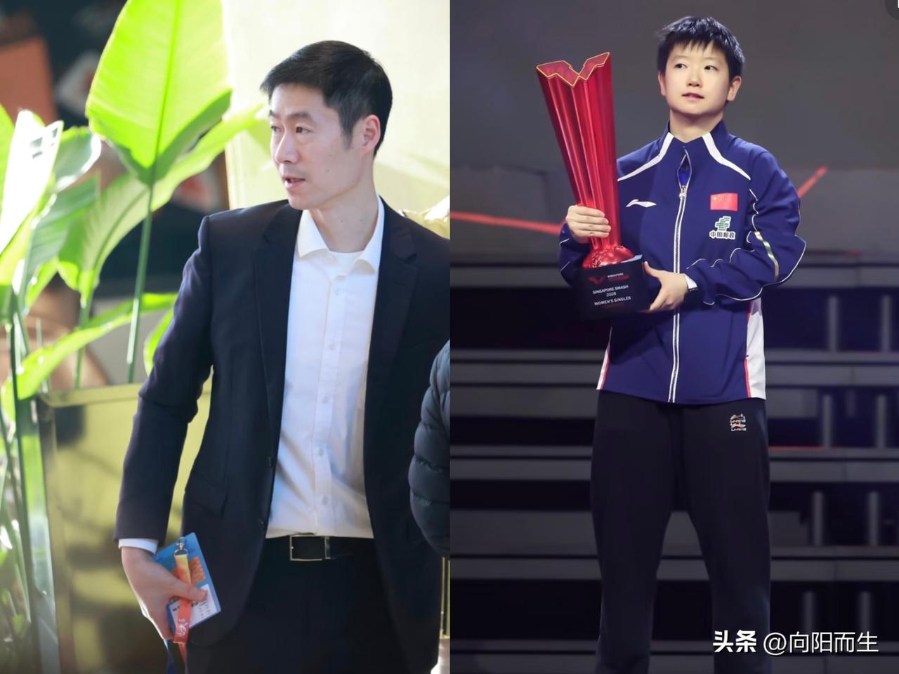 昨儿看了那个采访，
总觉得记者这提问带着刺儿，
这就是在给乒协主席挖坑呢！

啥